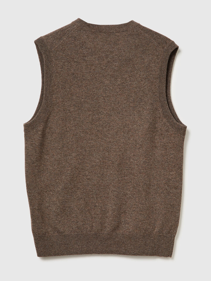 S/L V NECK SWEATER Men image number 5